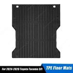 For 2024-2026 Toyota Tacoma 5FT Tpe Rear Trunk Cargo Bed Mat Liner All-weather. Fixed Price $72.19.