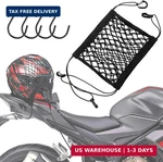Sardvisa Upgrade Cargo Net For Motorcycle Helmet Storage, 10"X11" High-elastic. Fixed Price $16.86.
