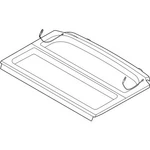 Genuine Bmw Rear Shelf 51-46-5-A1F-809 New. Fixed Price $475.94.
