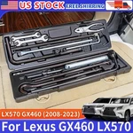 For Lexus GX460 LX570 LX450D 2008-2023 Trunk Tool Box Dedicated Emergency Kit. Fixed Price $138.00.