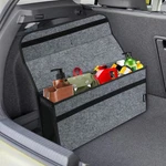 Large Folding Rear Trunk Cargo Organizer Truck Luggage Storage Box Bag Bin. Fixed Price $15.55.