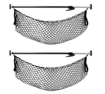 Mytee Products Cargo Bar Adjustable 40" - 70" W/ Storage Net (2 Pack). Fixed Price $65.69.