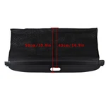 Lablt Rear Cargo Cover 2007-2014 Smart Fortwo 1ST Anti-theft Shield Black. Fixed Price $60.12.
