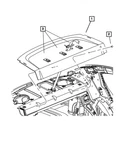 Genuine Mopar Shelf Panel XR68DX9AK. Fixed Price $212.93.