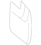 Genuine Ford Splash Guards Flat 7L1Z-16A550-A. Fixed Price $31.85.