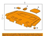 Gm Oem 15-23 Malibu,tahoe Rear Body Floor Interior Trim-pkg Tray 84175627. Fixed Price $257.44.
