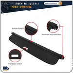 Rear Cargo Cover Trunk Retractable Security For Cadillac Lyriq 2023-2024 Black. Fixed Price $84.17.