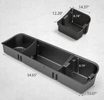Durable Rear Under Seat Storage Cargo Box Ford F150 Supercrew Cab 2015-23. Fixed Price $60.00.