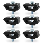 Qymopay Aluminum Mounting Clamps 1112514 Tonneau Cover Truck Black. Fixed Price $49.10.
