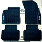 Original Audi SQ8 Floor Mats Rubber From 7/2019 - 2026. Fixed Price $170.17.
