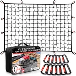 Cargo Net For Pickup Truck Bed (4'X6' Stretches To 8'X12') Double Thick Heavy.... Fixed Price $49.61.