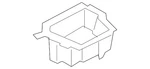 Genuine Bmw Storage Pocket 51-47-7-372-961. Fixed Price $91.86.