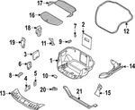 Genuine Ford Compartment Assembly Stowage RL3Z-26457A04-AD. Fixed Price $2498.74.