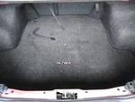 17 Nissan Altima Cargo Black Carpet Covering Floor And Spare. Fixed Price $140.00.