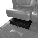 Fit Ford F150 Supercrew 2009-2014 Under Rear Seat Storage Lockbox Drawer Slides. Fixed Price $39.22.