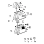 For Jeep Cherokee 2018 Mopar Storage Bin. Fixed Price $16.52.