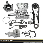 For Toyota 2.4L 22RE/R Timing Cover Chain KIT(2 Heavy Duty Rails)+oil Water Pump. Fixed Price $99.99.