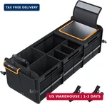 Heytrip Large Trunk Organizer With Built-in Leakproof Cooler Bag, 2 Tie-down Str. Fixed Price $104.59.