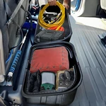 Underseat Storage Case Box Rear Ford F150 F250 F350 2015-2024 Super Crew Cab. Fixed Price $79.99.