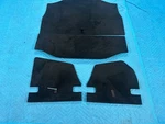 Lexus LS500H Trunk Cargo Floor Mat & Side Trim Cover 4PC Set 2018-2020 Oem. Fixed Price $265.00.