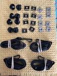 Pontiac Vibe Toyota Matrix Cargo Tie Down Straps, Loops Clips, Hooks Gm 88972736. Fixed Price $39.99.