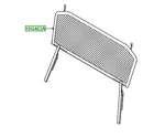 Genuine Range Rover L460 Loadspace Partition Luggage Net VPLKS0614. Fixed Price $210.08.