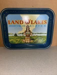 Vintage Land O' Lakes Advertisement Serving Tray 10.5X13 1960S Great Color. Fixed Price $24.95.