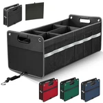 Winhunt Car Trunk Organizer, Storage Collapsible 100L, Black. Fixed Price $34.92.