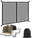 Bumbee Truck Bed Cargo Net, Highly Elastic Double Layer Grid, Black. Fixed Price $50.67.