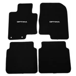For 11-15 Kia Optima Black Floor Mats Carpet Front & Rear Anti-slip W/ Emblem. Fixed Price $59.99.