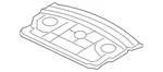 Genuine Honda Package Tray 66500-SVA-A10ZZ. Fixed Price $104.08.