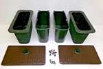 13-18 19-25 Dodge Ram Rear Floor Storage Bin Compartment Set Pair Brown. Fixed Price $279.99.