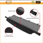 Tonneau Trunk Cargo Cover Security Shield Shade For 2002-2006 Honda Cr-v Sport. Fixed Price $87.91.