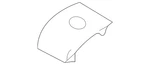 Genuine Nissan Package Tray Trim Cap 79908-6CA0A. Fixed Price $8.44.