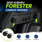 2X 2025 Subaru Forester Cargo Utility Hooks Rear Trunk Tie Down Hangers Oe. Fixed Price $15.99.
