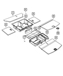 Genuine Mopar Cargo Compartment Cover 5LC39DX9AI. Fixed Price $487.89.