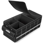 Oasser Car Trunk Organizer For Suv 75L Collapsible 4 Xl Black & White Stitch. Fixed Price $54.54.