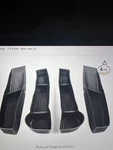 Shademax Car Door Organizer Tray For Tesla Model 2020-2023 Tpe Material, Bla. Fixed Price $15.50.