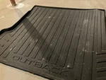2015-2019 Subaru Outback Rear Black Cargo Tray Mat Liner Oem J501SAL500 Used. Fixed Price $75.00.