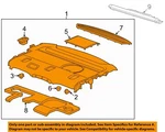 Gm Oem 16-20 CT6 Rear Body Floor Interior Trim-pkg Tray 84258243. Fixed Price $366.62.