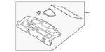 Genuine Ford Package Tray Trim 8G1Z-5446668-AD. Fixed Price $70.95.