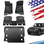 3D Floor Mats & Cargo Liner All Weather For Jeep Wrangler Jl 2018-2024 Unlimited. Fixed Price $79.79.