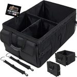 Gorilla Grip Trunk Organizer For Suv And Cars, Large Capacity Black. Fixed Price $72.62.