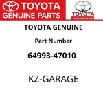 Toyota Genuine Box, Deck Floor Rear 64993-47010 New. Fixed Price $298.23.