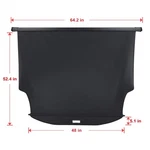 Retractable Rear Cargo Cover Shield Shade For 2021-2023 Chevrolet Suburban. Fixed Price $84.99.