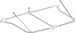 2023-2026 Toyota Prius Oem Shelf Load Cargo Luggage Cover Black. Fixed Price $269.85.