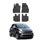 Omac Premium Floor Mats For Fiat 500L 2014-2020 All-weather Heavy Duty 4PCS. Fixed Price $119.99.