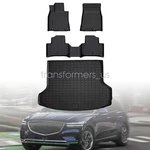 3D Tpe Floor Mats Liners & Trunk Cargo Fits 2022-2025 Genesis GV70 Black. Fixed Price $118.99.