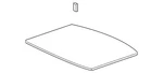 Genuine Honda Floor Cover Panel 84520-TLA-A01ZB. Fixed Price $287.16.