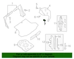 New Genuine Nissan Clip 849150W010 / 84915-0W010 Oem. Fixed Price $12.69.